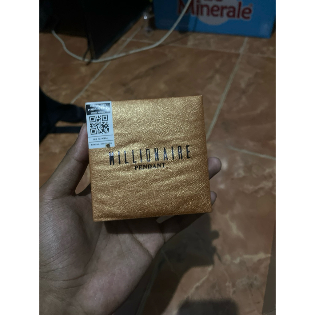 millionaire pendant lsw 2 rose gold