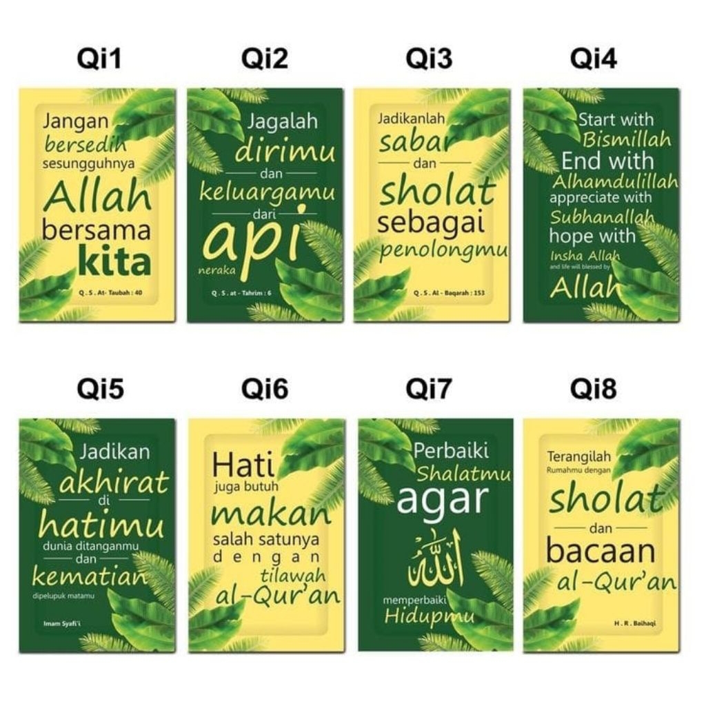 hiasan dinding kata kata mutiara