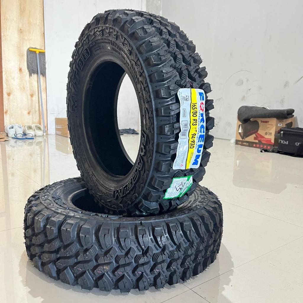 BAN MOBIL OFFROAD RING 13 UKURAN 165 80 MERK FORCEUM TYPE M/T 08 PULS || BAN MOBIL OFFROAD RING 13 R