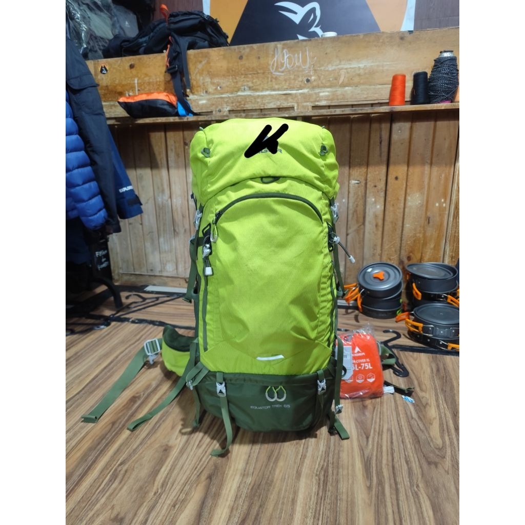 E iger equator trek 65l second goodcond