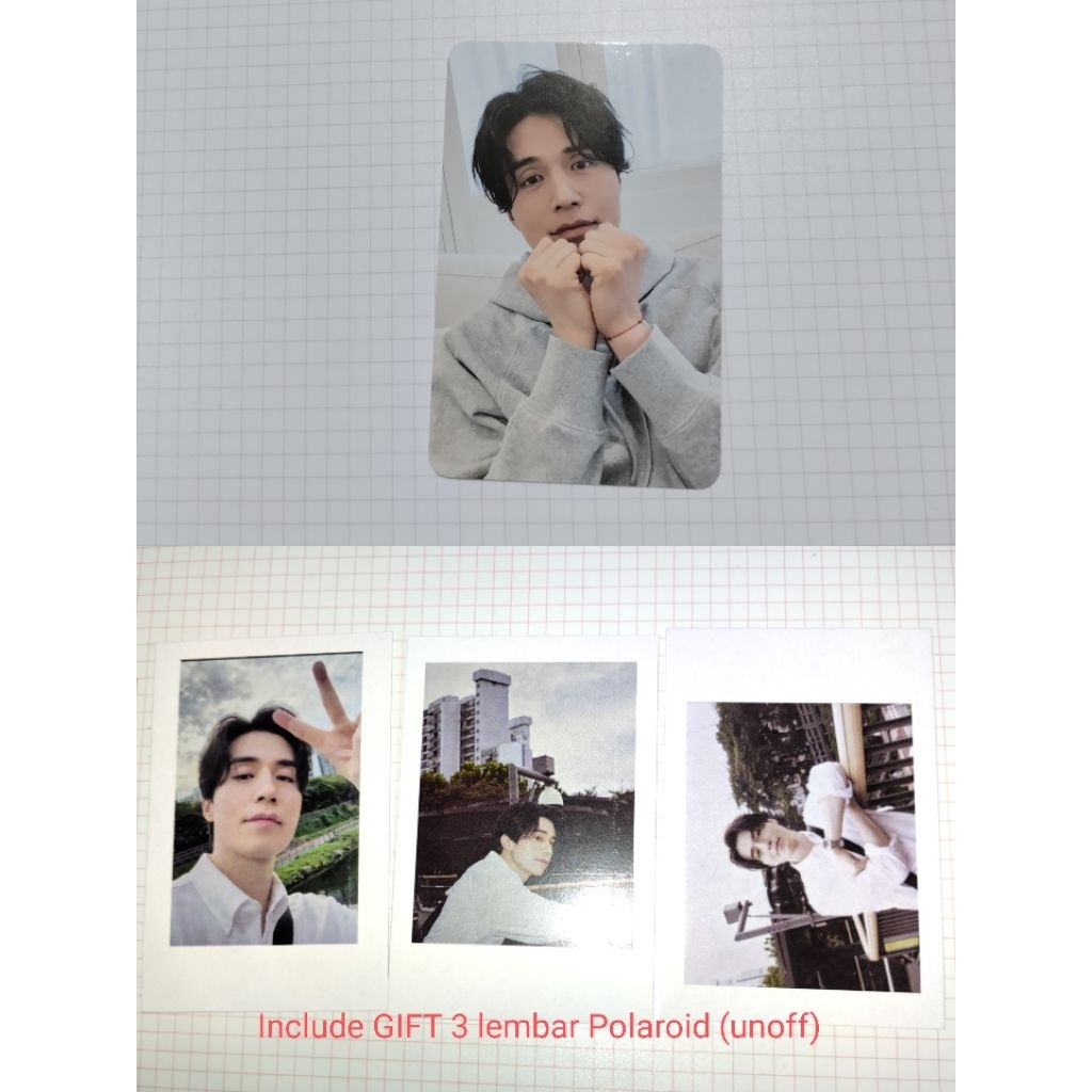 Lee Dong Wook Official (Photocard Wookdong 2025), setiap pembelian include gift 3 polaroid non offic