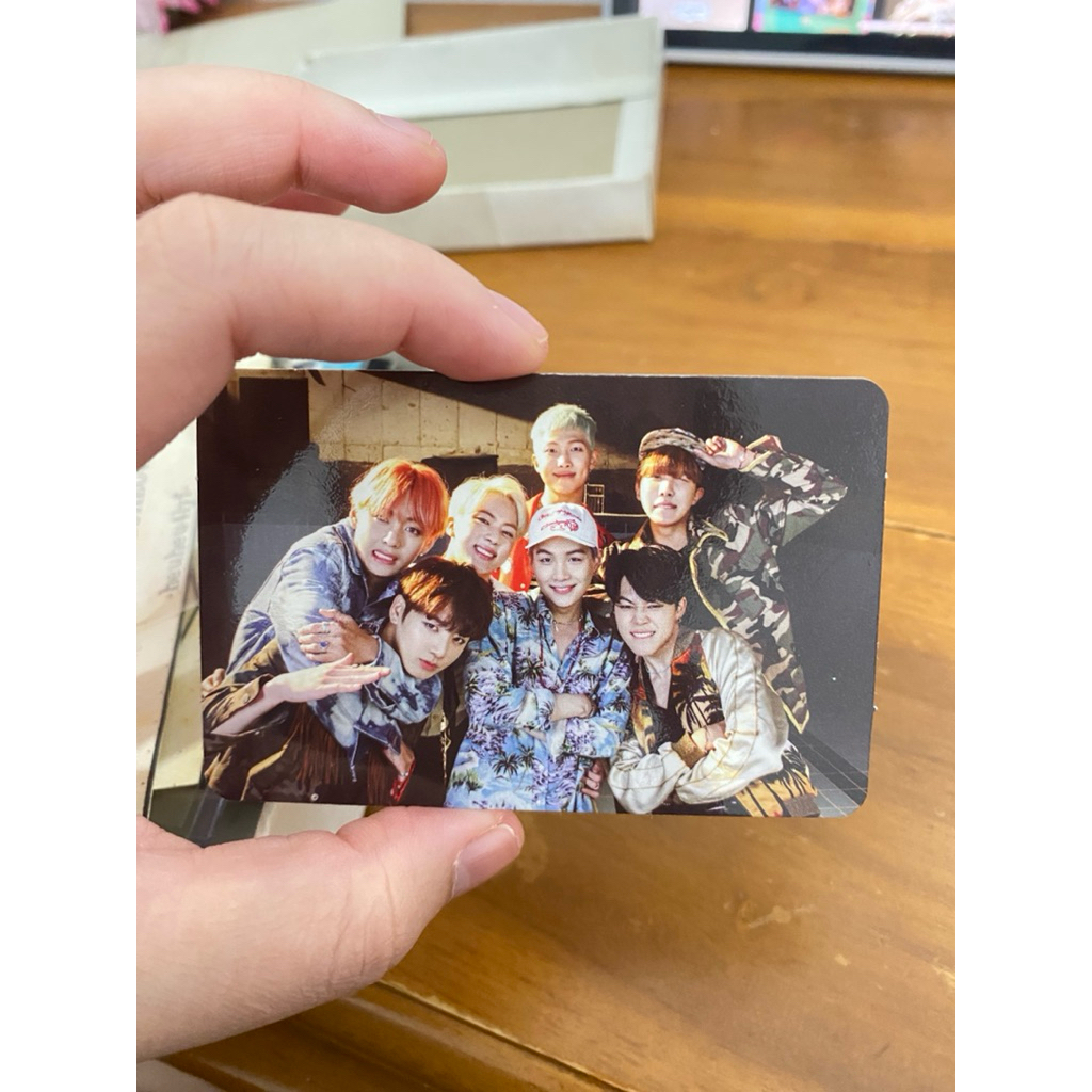 photocard group fire bts memories 2016