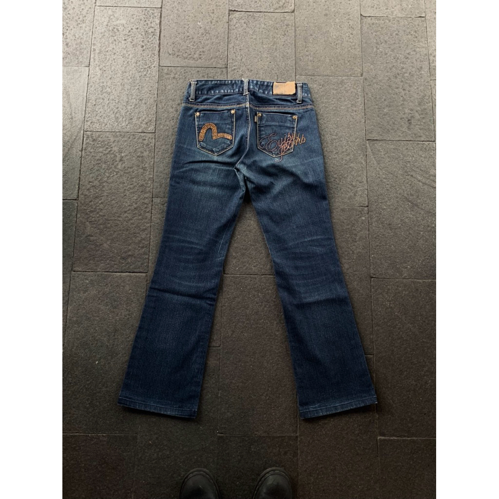 EVISU JEANS BOOTH CUT PANTS