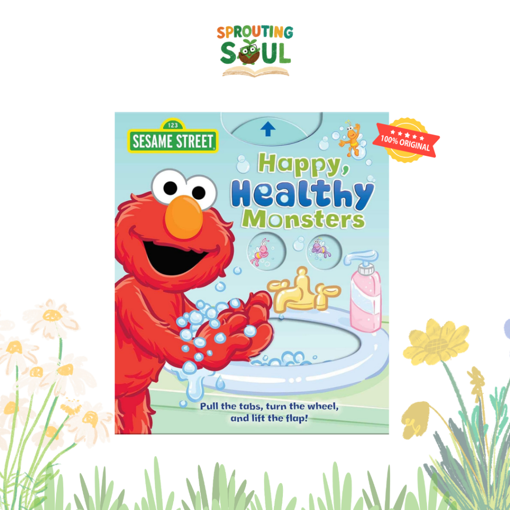 Sesame Street: Happy, Healthy Monsters - Board Book - Studio Fun International