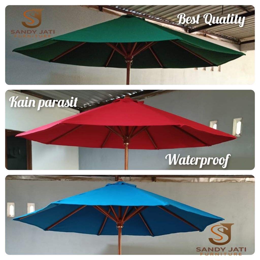 Kain Payung Cafe/Kain Untuk Payung Taman Outdoor