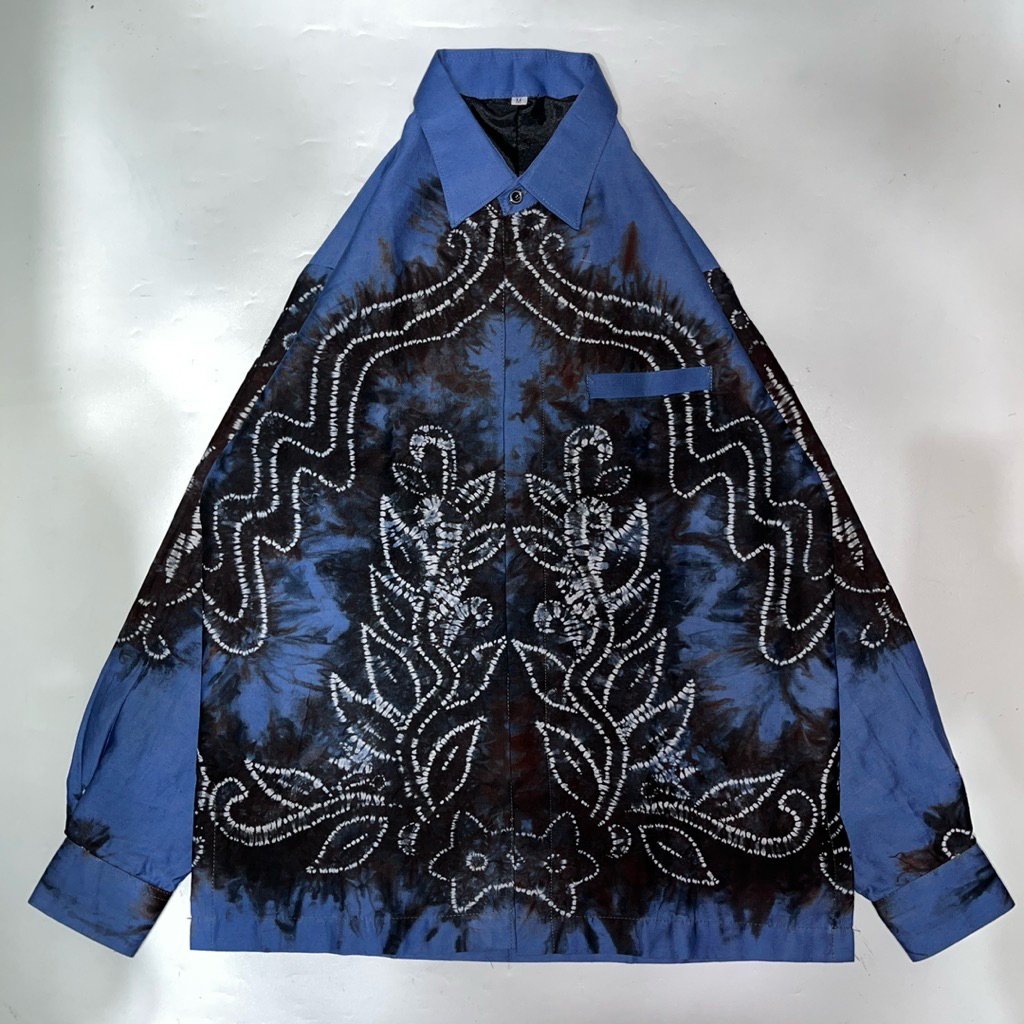 Baju Kemeja Pria Motif Sasirangan Banjarmasin