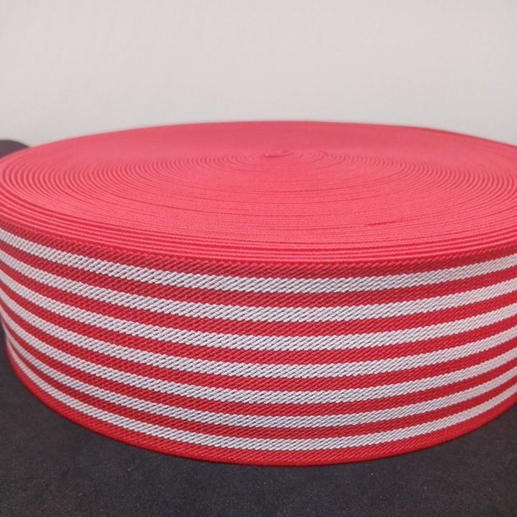 karet elastis salur 6 cm.per meter