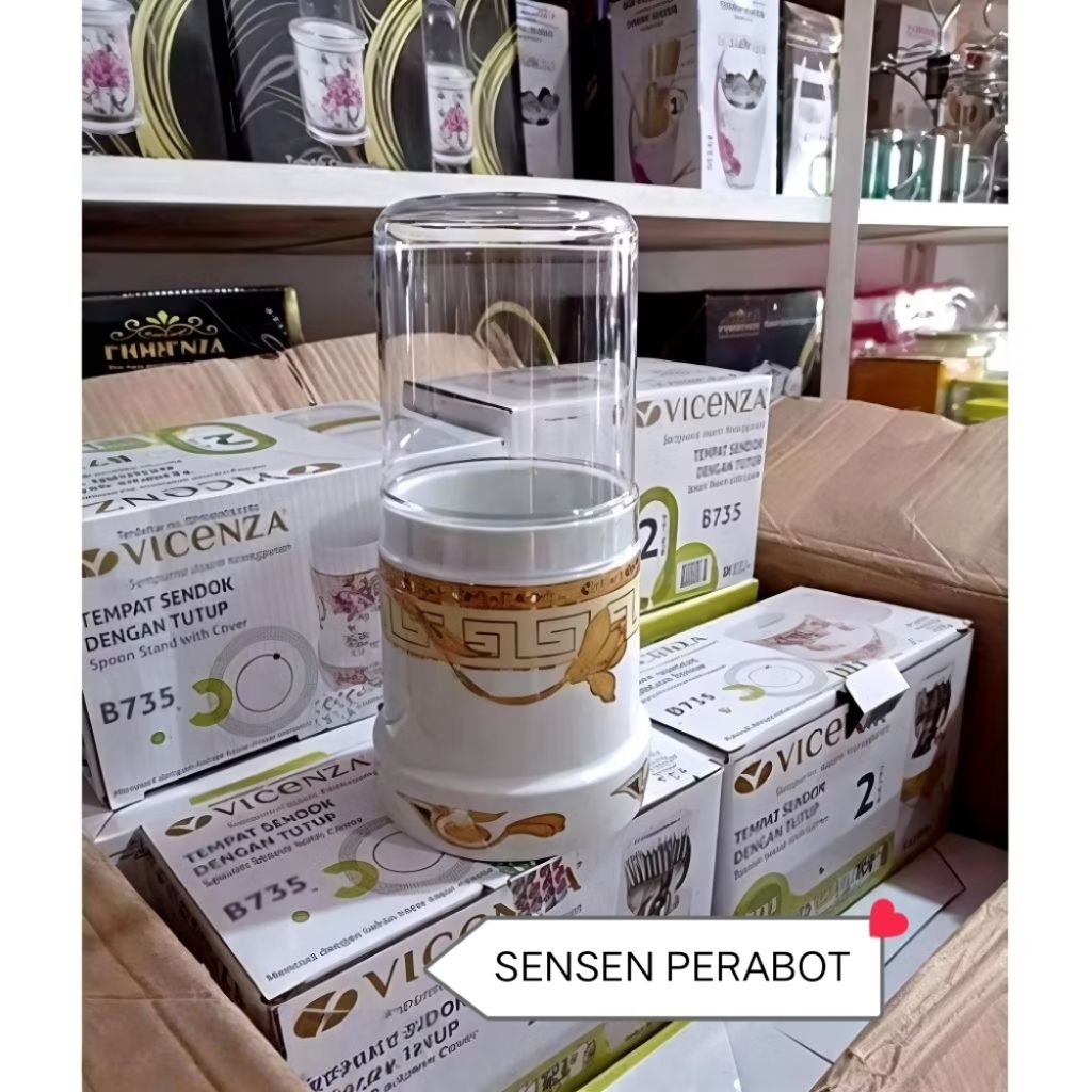 TEMPAT / WADAH SENDOK ATAU GARFU VICENZA 735  ORIGINAL 100%
