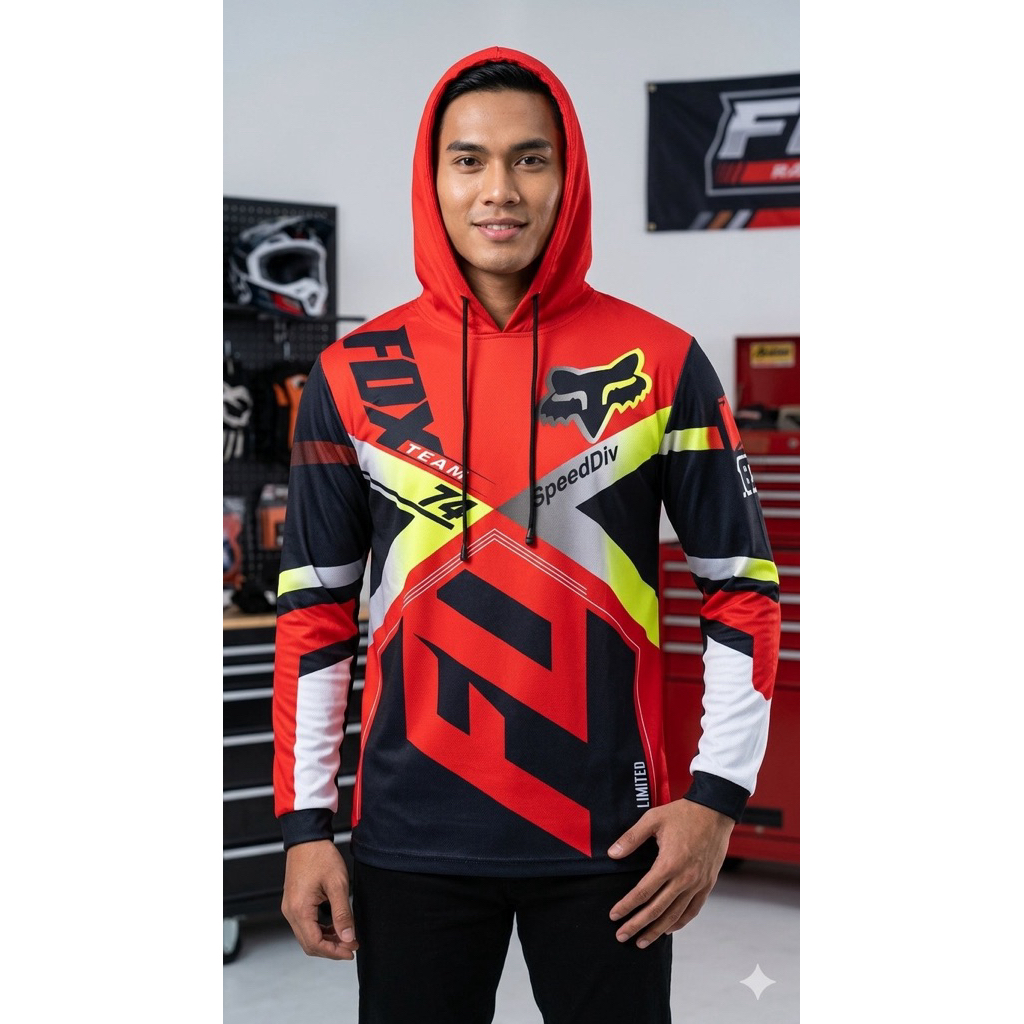 KAOS JERSEY MOTOR CROSS TRAIL FULLPRINT LENGAN PANJANG