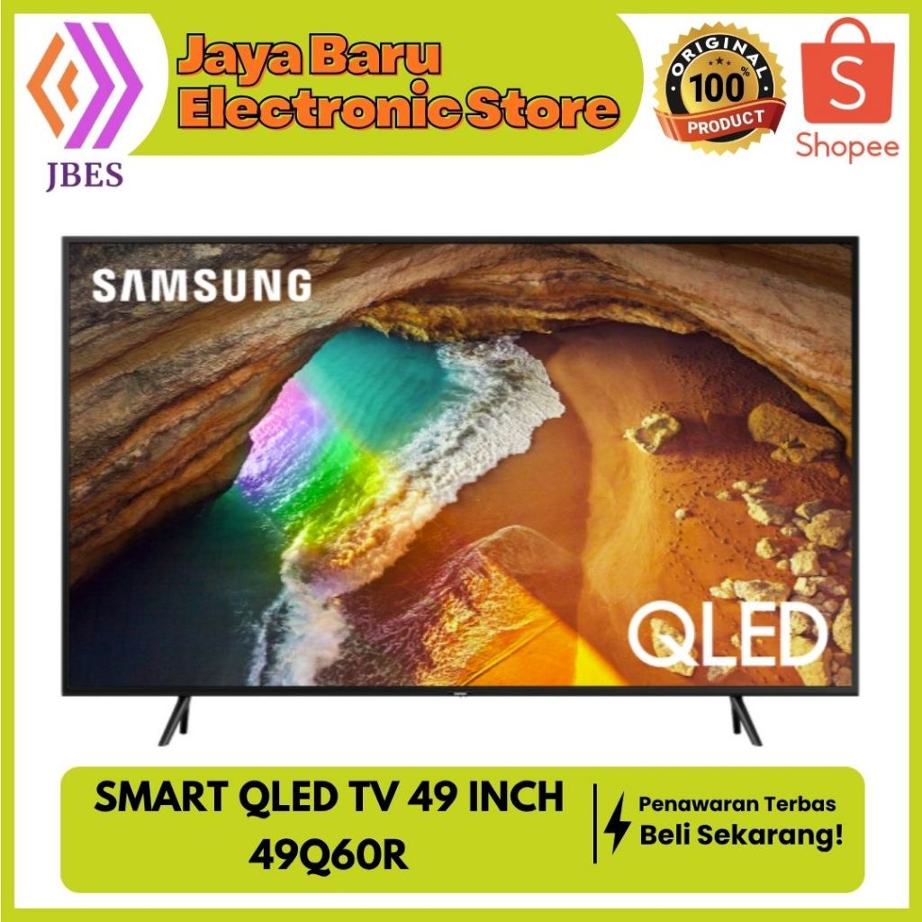 SAMSUNG 49Q60R SMART TV QLED UHD 4K HDR 49 INCH QA49Q60RAKPXD // 43Q60D