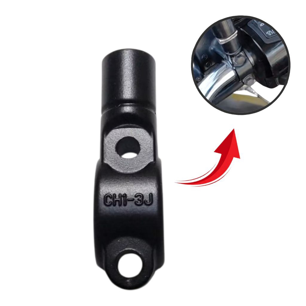 Dudukan spion breket rumah spion New beat esp  vario 125  150  new scoopy esp ORI