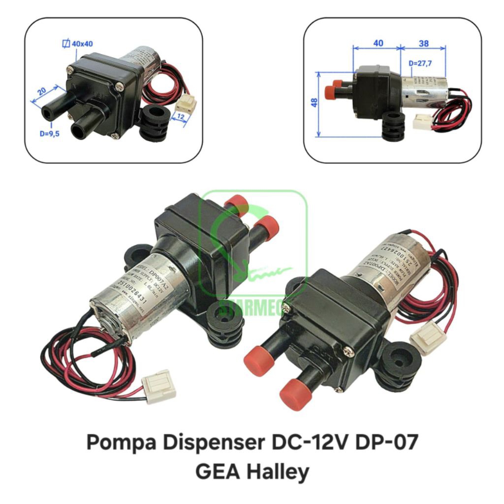 POMPA DISPENSER GEA HALLEY / DISPENSER MODENA