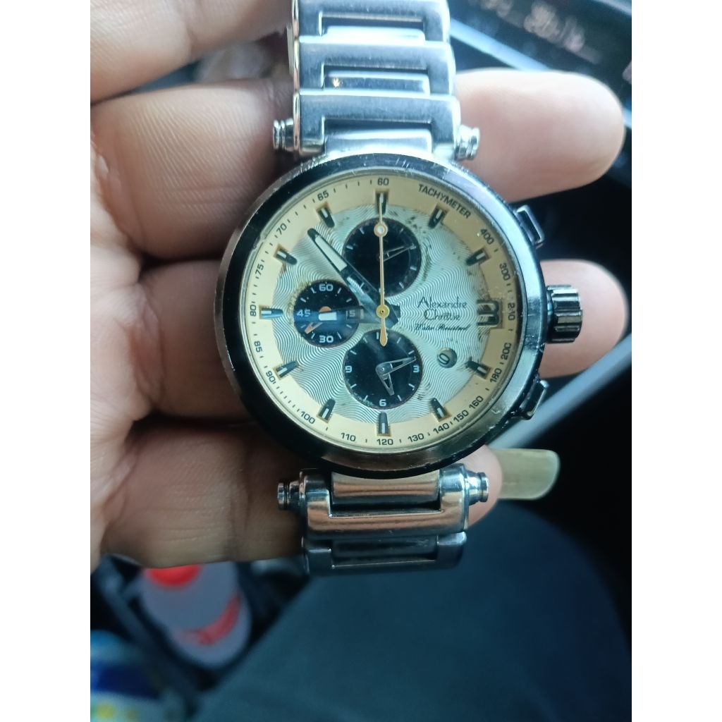 jam tangan Alexander Christie 6125MC second