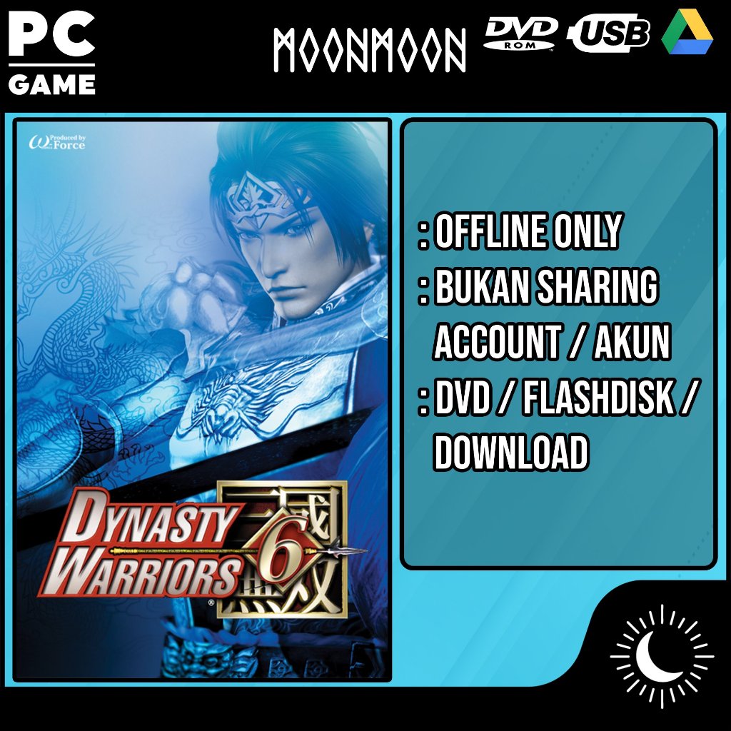 Dynasty Warriors 6 Game PC Laptop Termurah