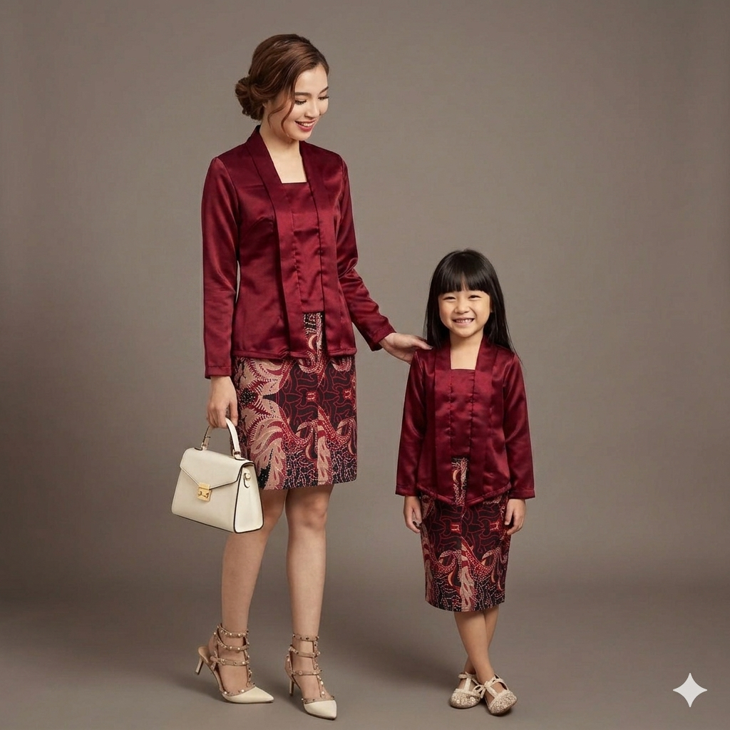 TERLARIS Atasan Kutubaru Kutubaru Ibu dan Anak Couple Kebaya Kartini Anak Model Kutubaru Kebaya Mode