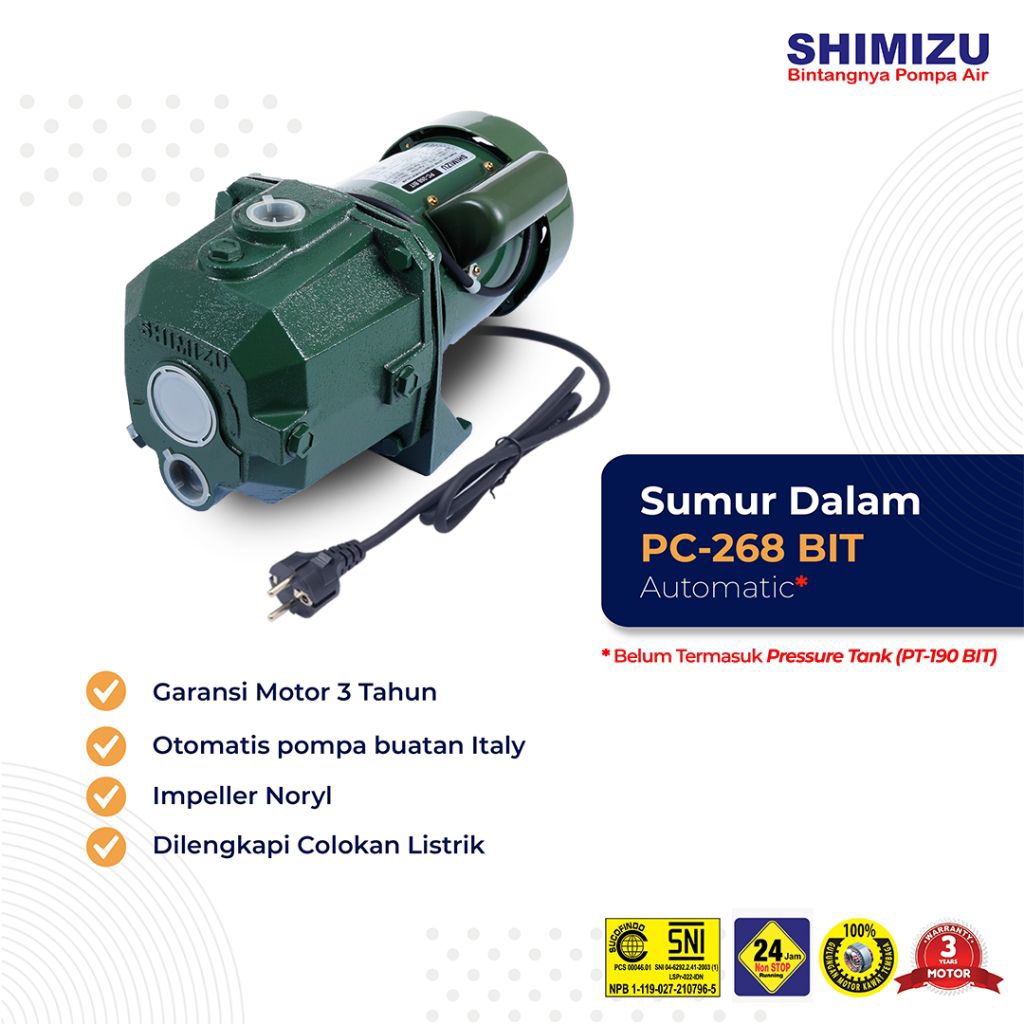 POMPA  JETPUMP  SHIMIZU PC 268 BIT