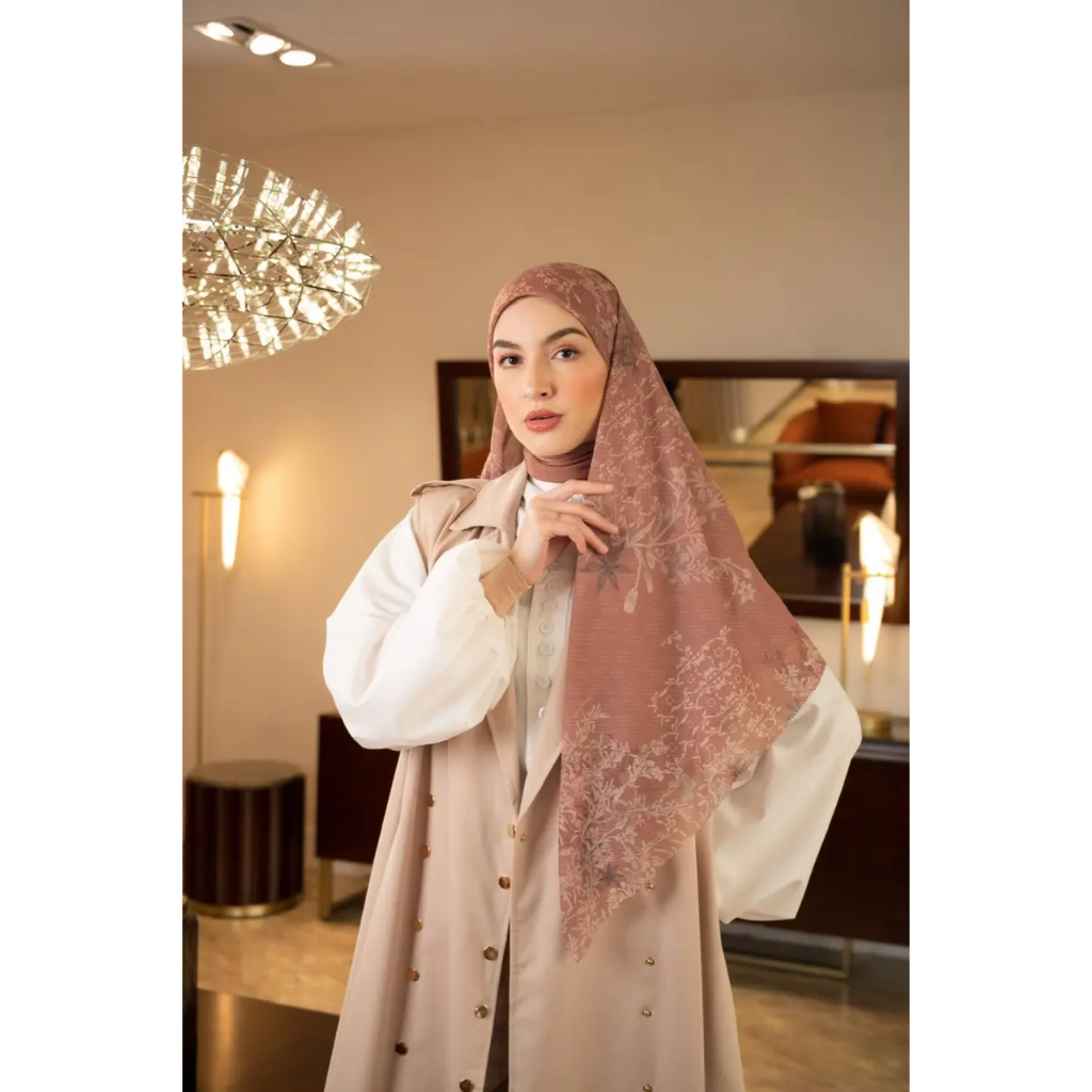 Heylocal Lathika Scarf | Hijab Persegi