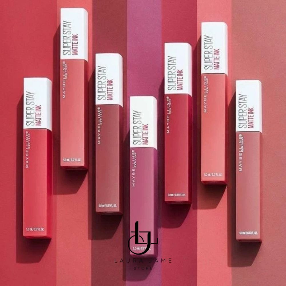 New Original Maybelline Superstay Matte Ink Lipstik Lipcream