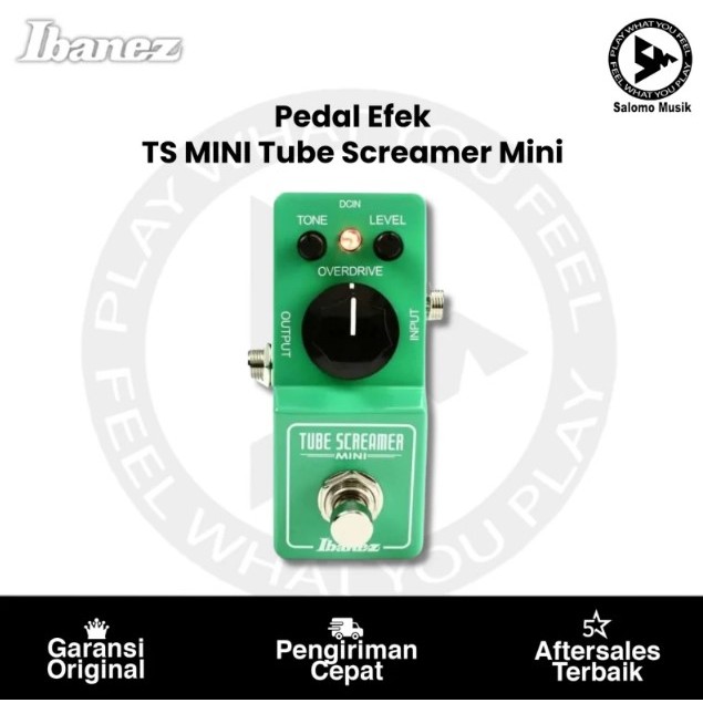 Ibanez TS MINI Tube Screamer Mini Guitar Effects Pedal Original