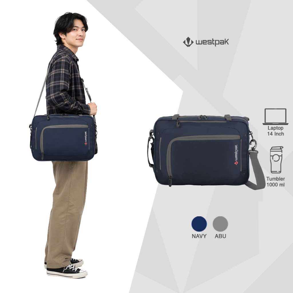 Westpak 31533 Tas Ransel Laptop/Kerja Pria