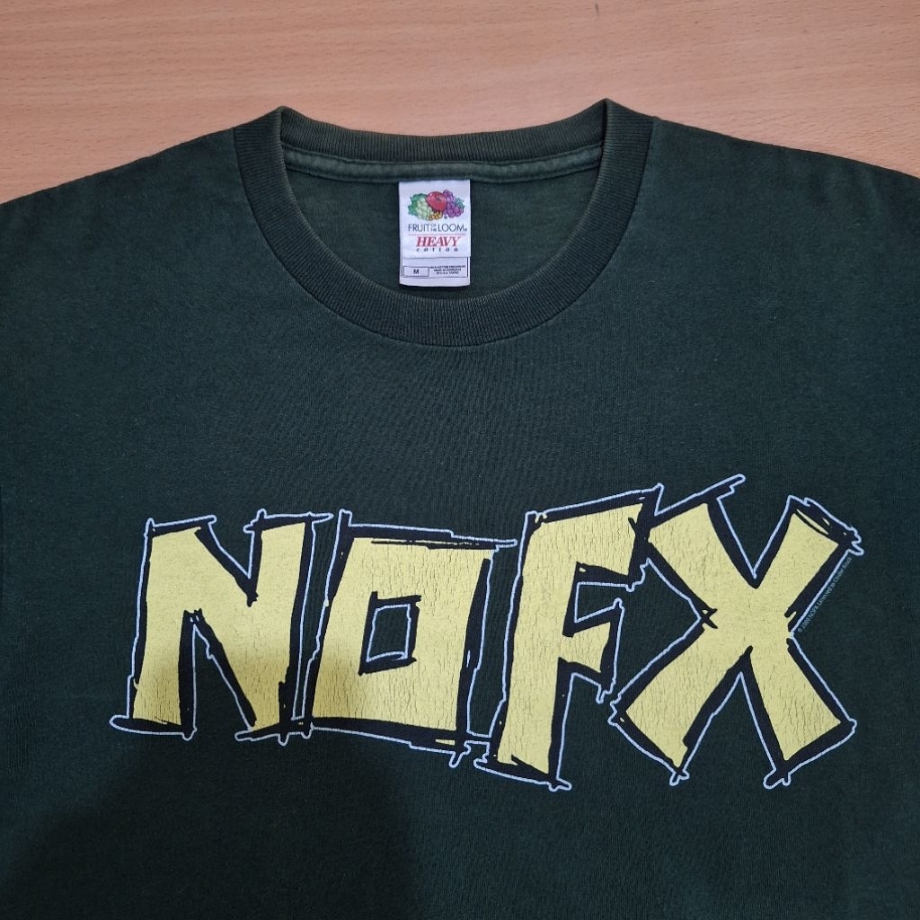 vintage kaos band nofx rancil ramones the offspring