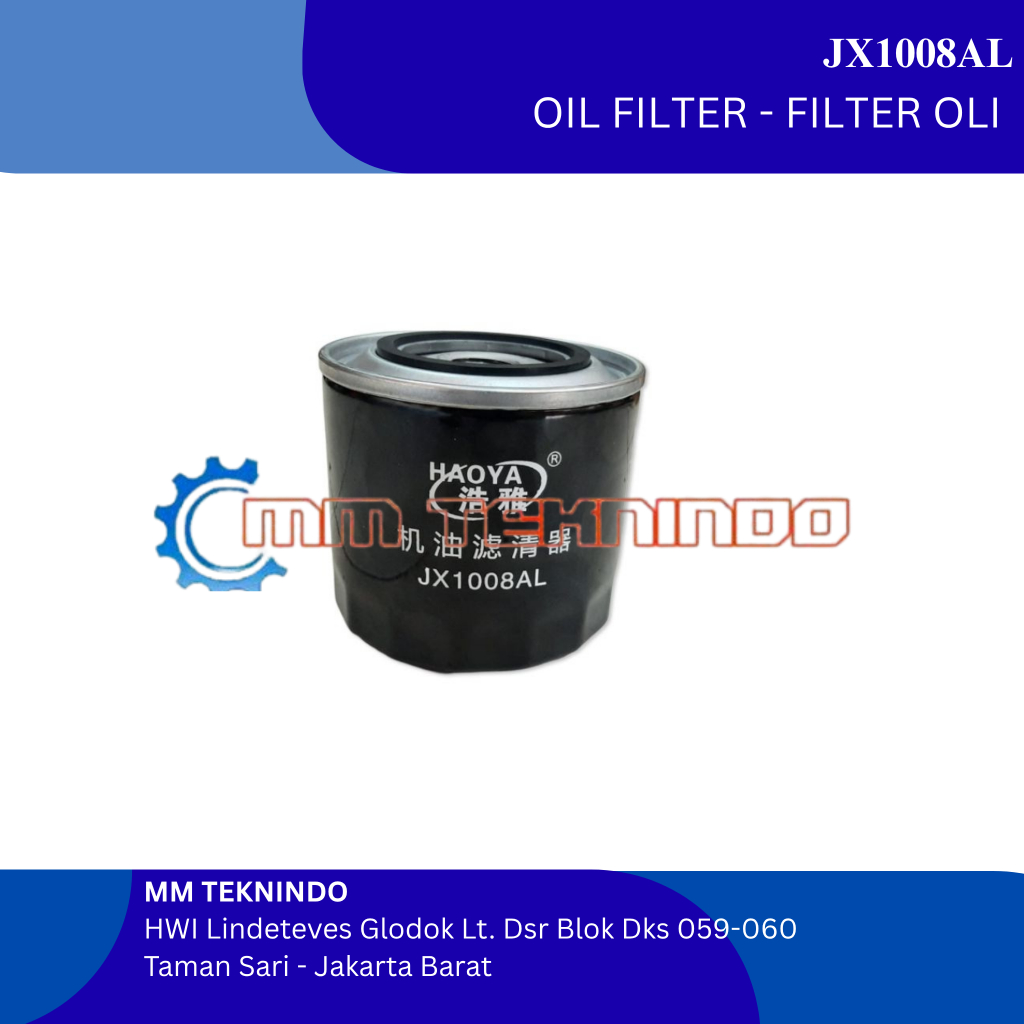 OIL FILTER - JX1008AL - FILTER OLI