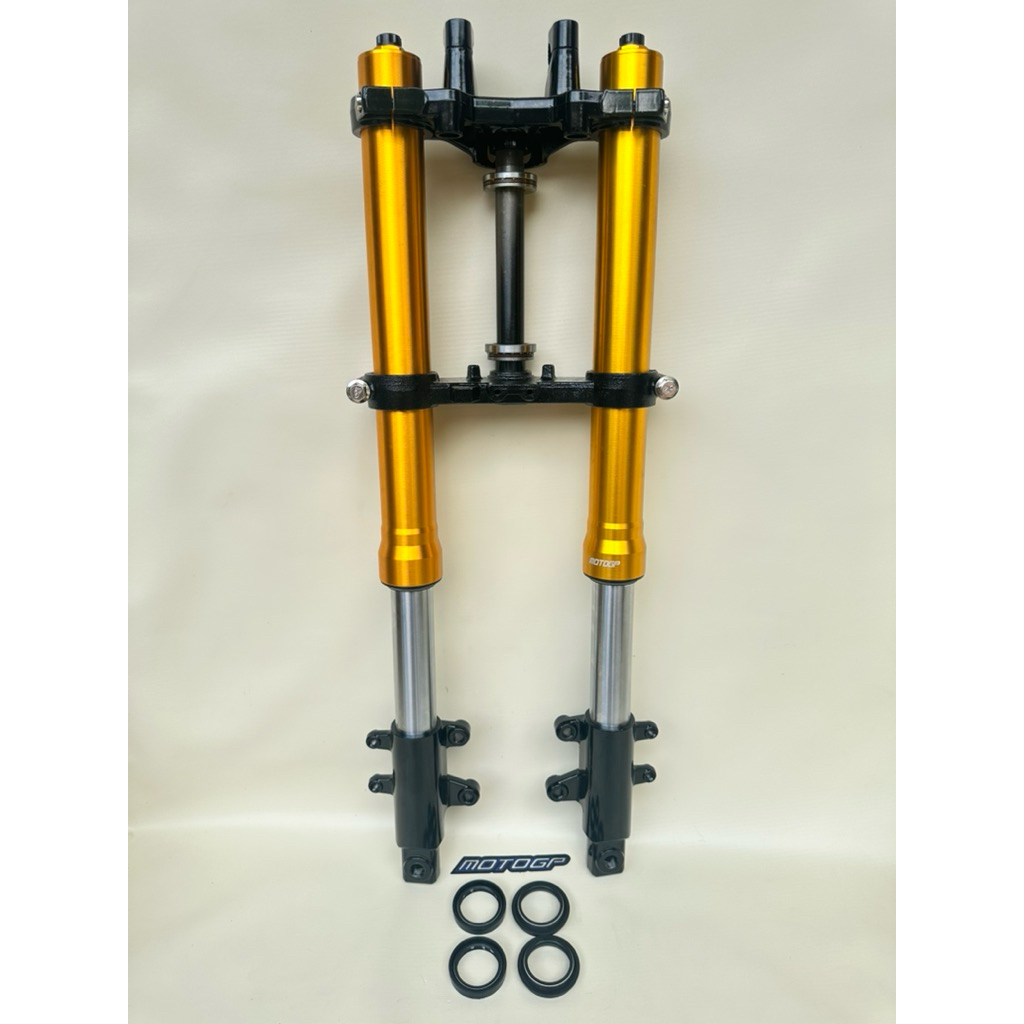 shock depan Vixion Byson RX king USD upside-down Yamaha