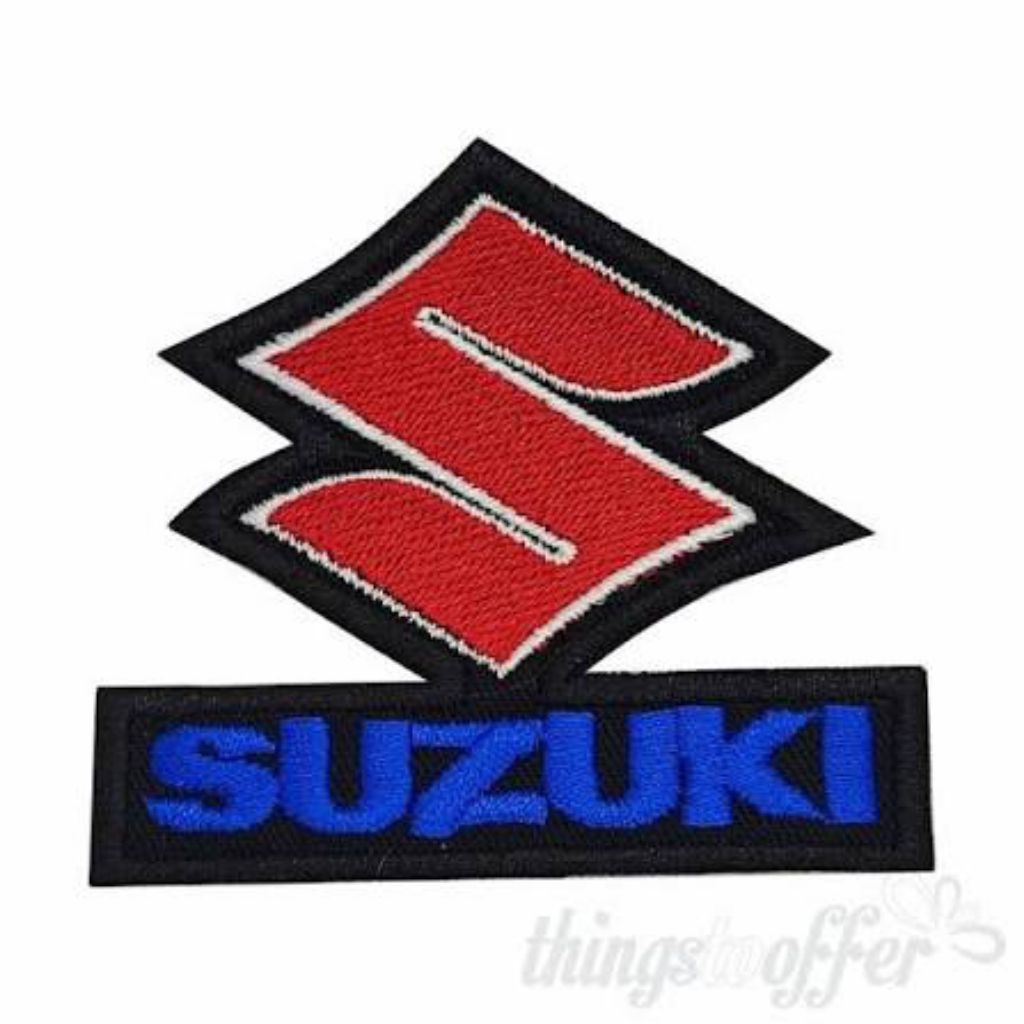 PATCH SUZUKI LOGO BORDIR EMBLEM RBC