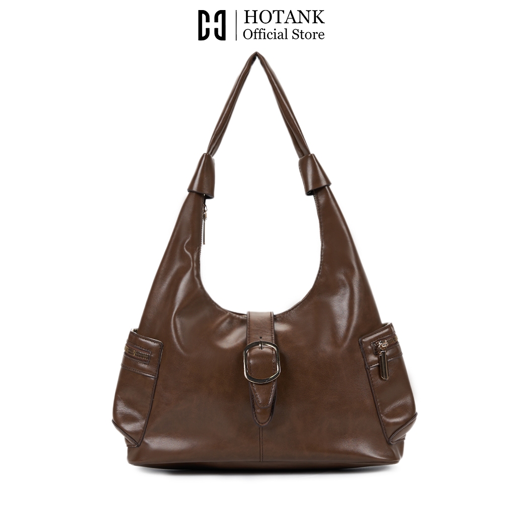 HOTANK Tas Totebag Tas Jinjing Motor Retro Tas Berkapasitas Besar Tas Ringan Dan Serbaguna Untuk