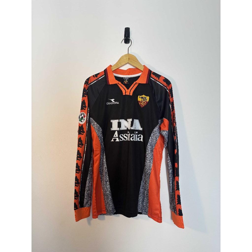 Jersey Long Sleeve AS Roma Third 1998–1999 – Size M