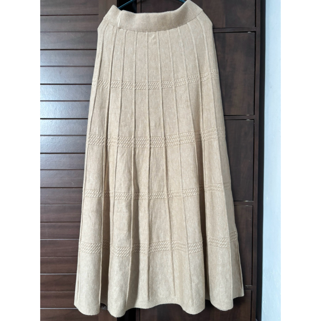 (NEW) Rok Rajut Warna Coksu