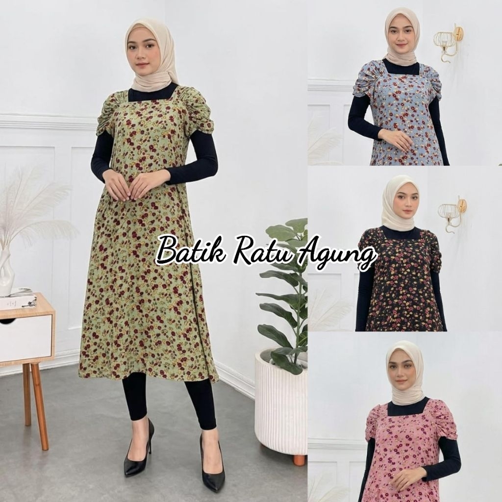 Daster Amanda 003 / Daster Batik / Daster Batik Premium / Daster Rayon / Daster Kekinian Terbaru/ Da