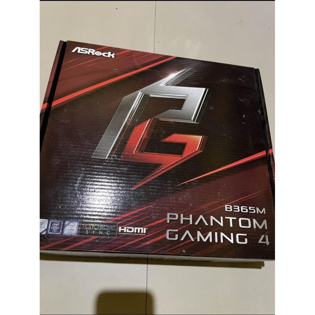 Mobo Asrock B365m Phantom Gaming 4