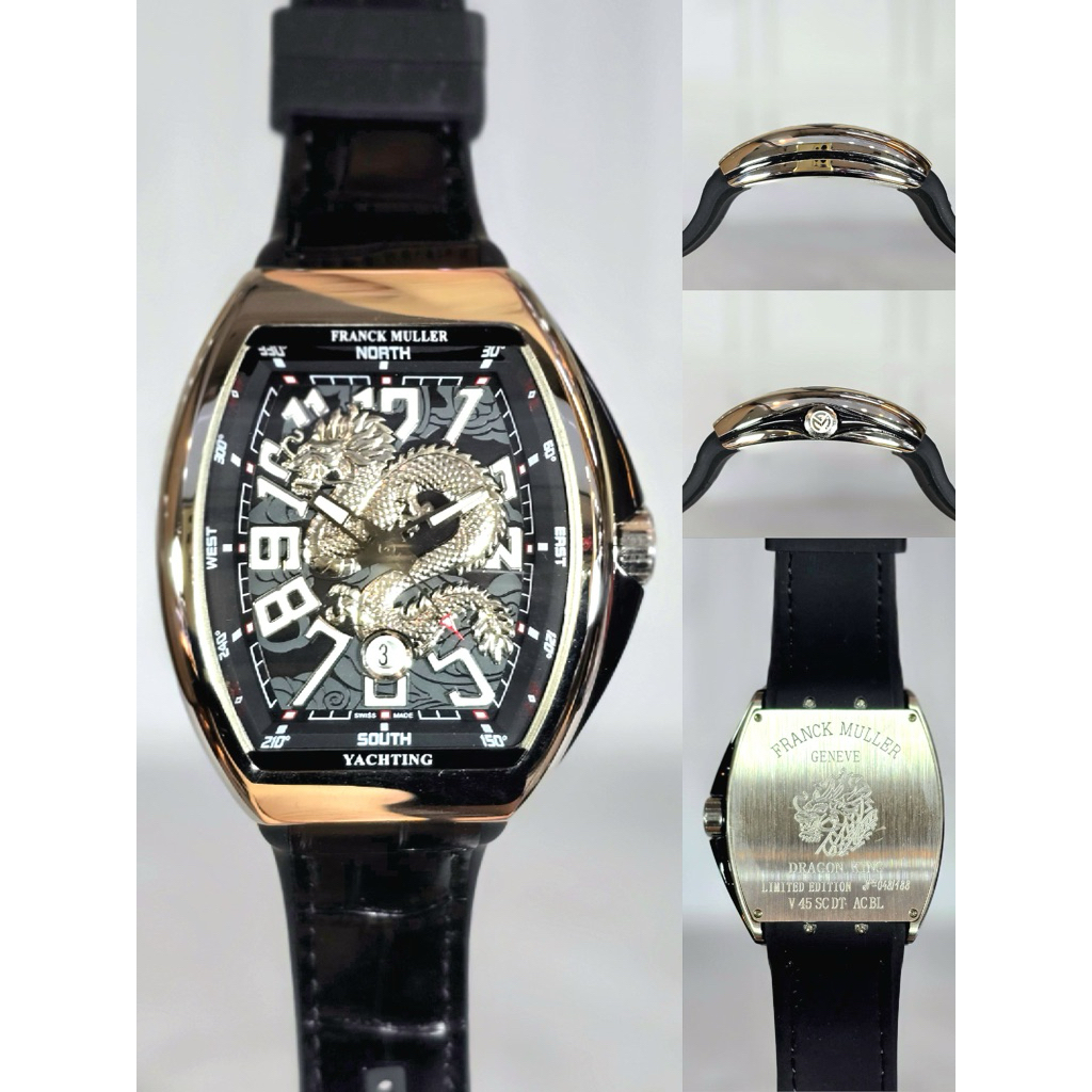 JAM TANGAN MEWAH MODEL FM YATCHING / DRAGON KING AUTOMATIC