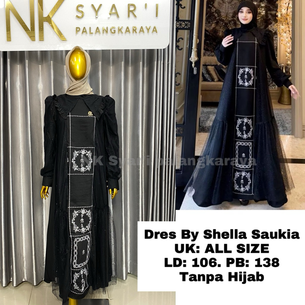 Dres Bordir Tile ShellaSaukia