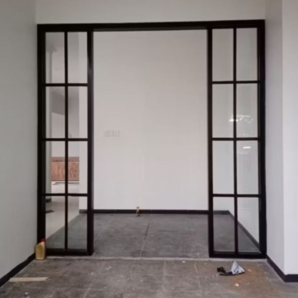 Pintu Sliding door 3 Daun | Aluminium & Kaca