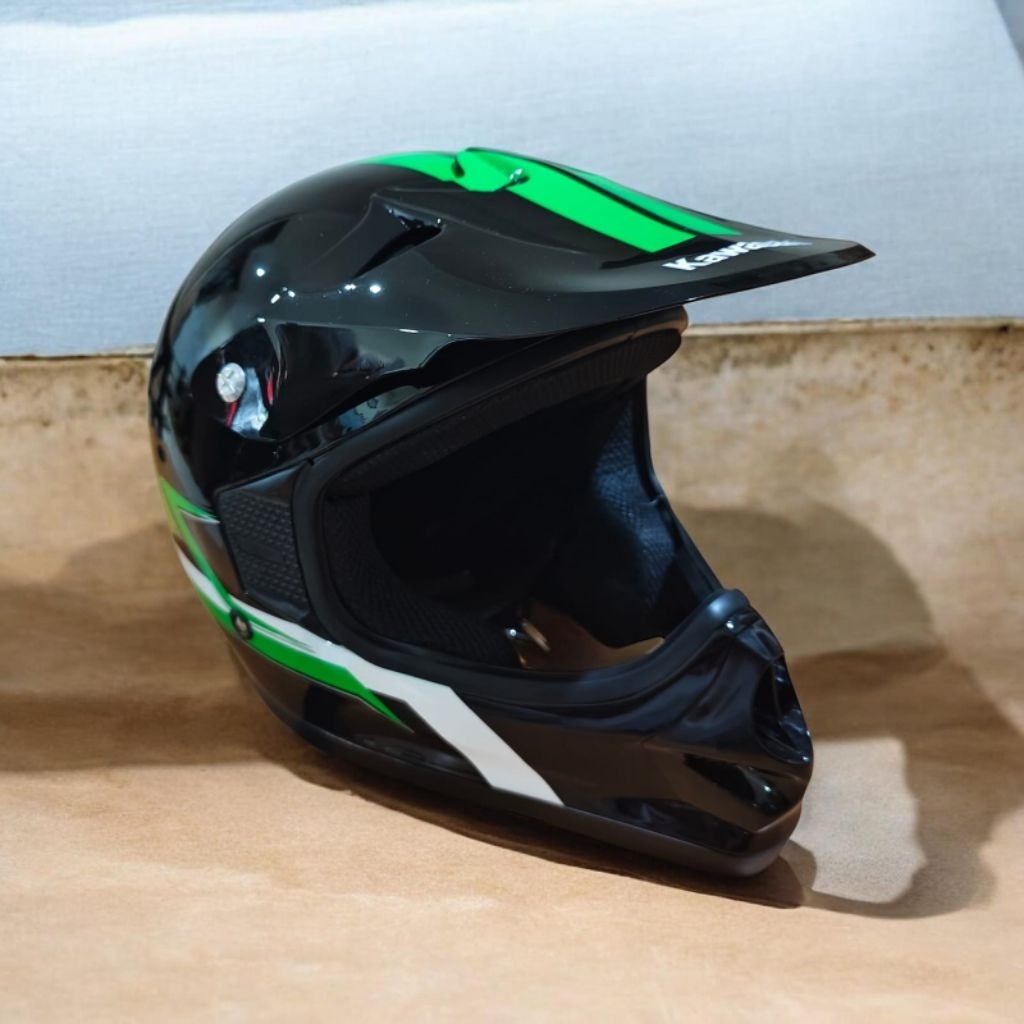 [PROMO] HELM ORIGINAL KAWASAKI KLX 150 BF (BNIB)