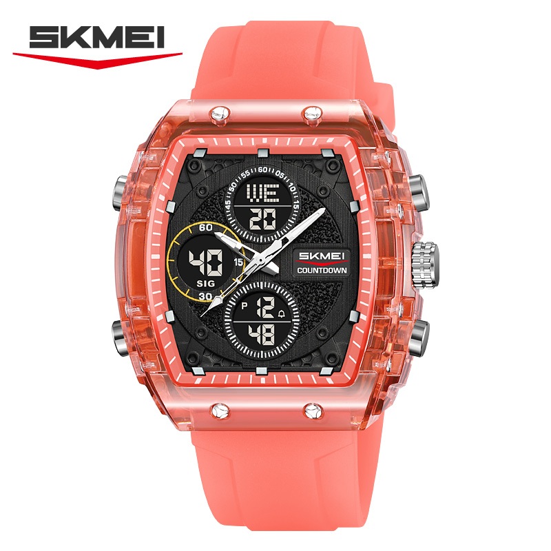 Jam Tangan ANALOG DIGITAL PRIA SKMEI 2602 WR 30M RED