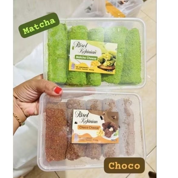 RISOL MATCHA /RISOL COKLAT