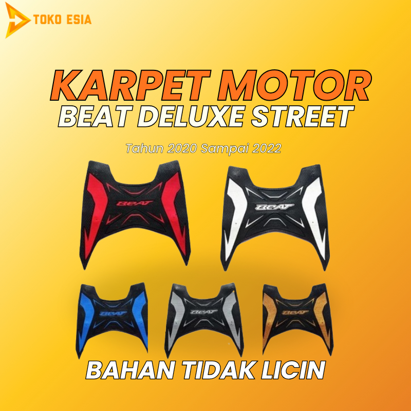 MONSTER - Karpet Beat ESP Deluxe - Keset Alas Kaki Motor Beat Street 2020 Sampai 2022