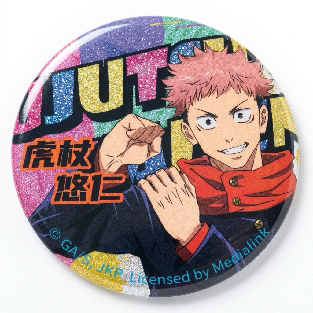 Pin Badge Jujutsu Kaisen x Miniso Official