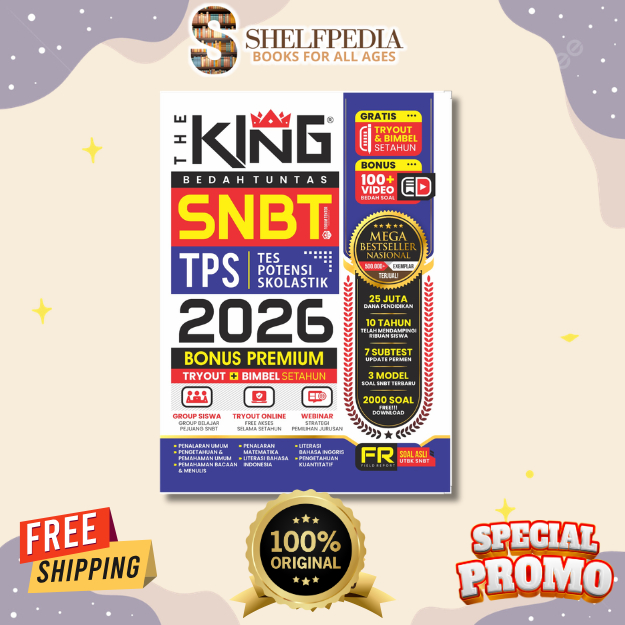 Buku King SNBT 2026 Buku UTBK SNBT Terbaru Original