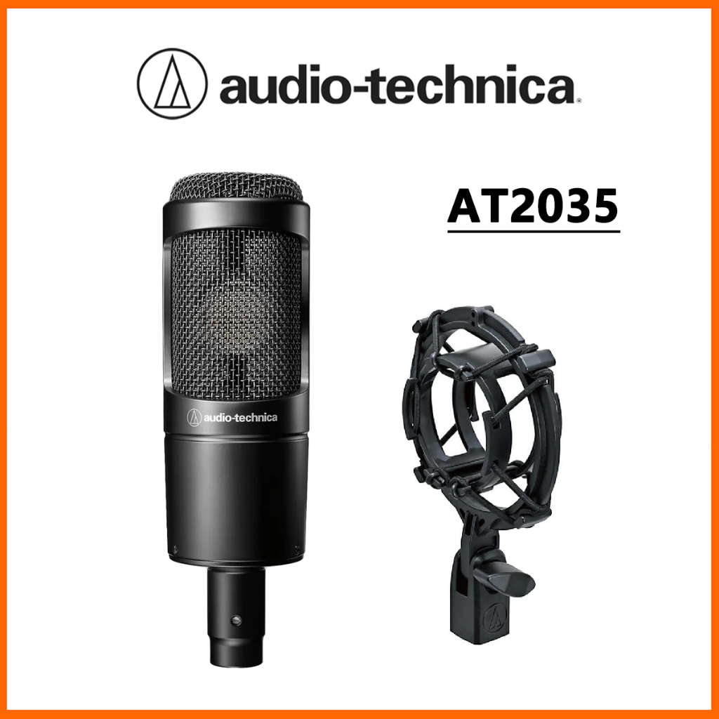 AT 2035 MIC CONDENSER AUDIO TECHNICA CONDENSOR MICROPHONE AT2035