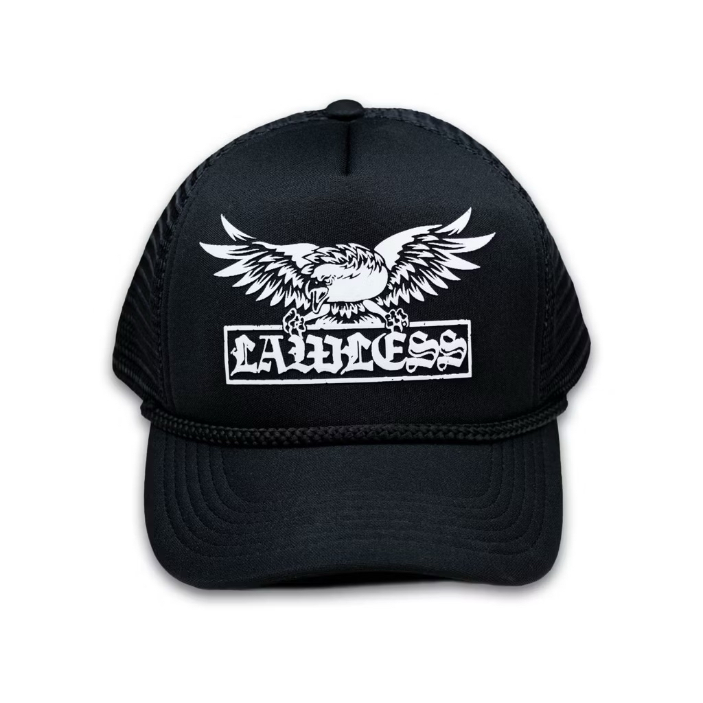 Topi Lawless Jakarta - Trucker Hat - Doom Eagle
