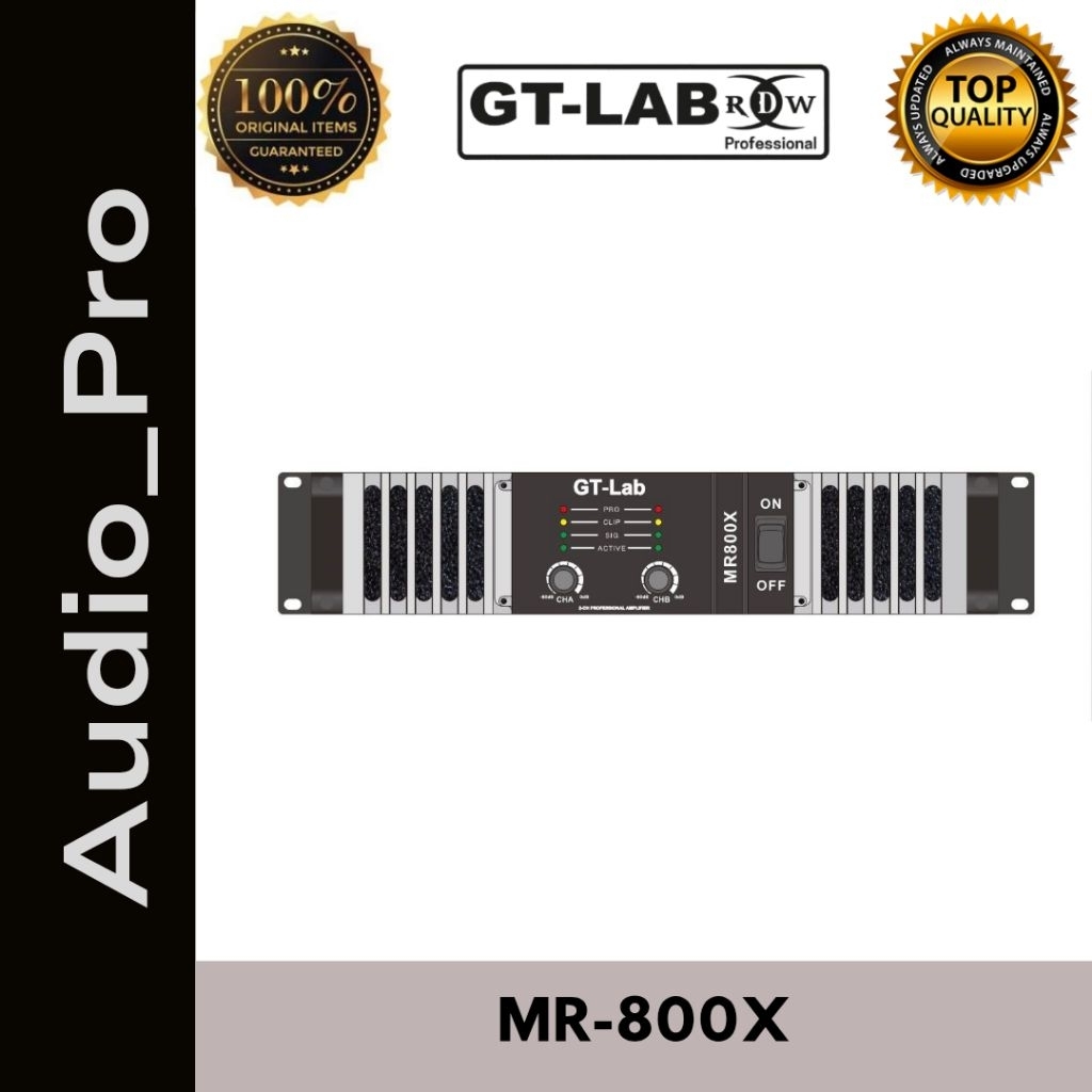 POWER GTLAB MR800X GTLAB MR 800X POWER AMPLIFIER