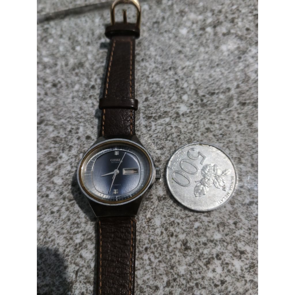 jam tangan citizen jadul automatic