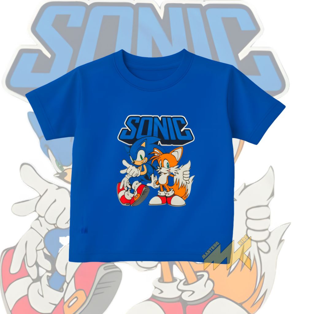 KAOS ANAK SONIC / KAOS ANAK LAKI-LAKI PEREMPUAN