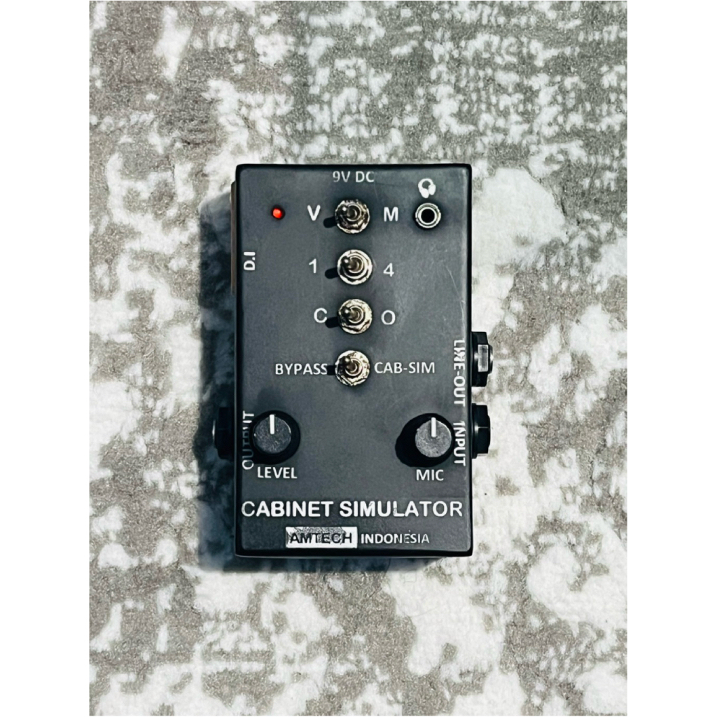 AMTECH Cabinet Simulator Cabsim 2nd Pedal Efek Gitar