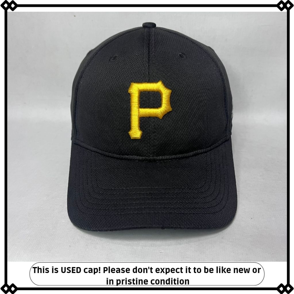 topi MLB Pirates side logo original second setelan unisex