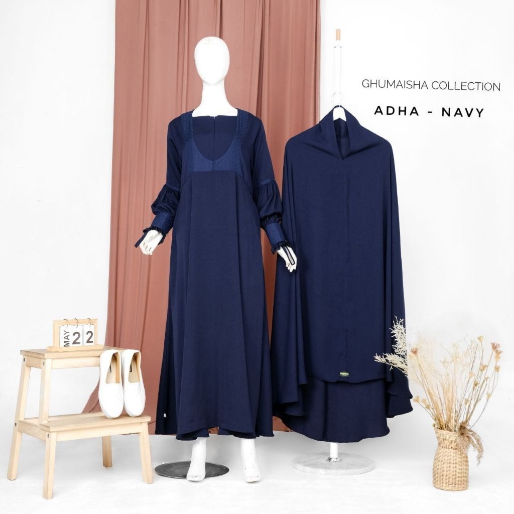 Set Gamis by Ghumaisha Collection (Ready Stock)